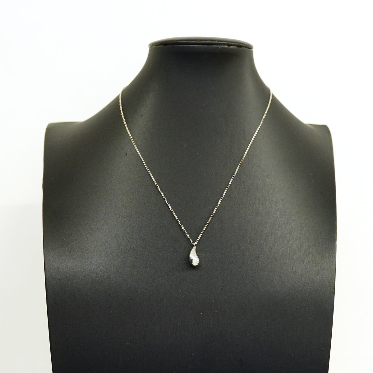【6jgb0834-k】ティファニー ネックレス ティアドロップ シルバー925【中古】レディース
