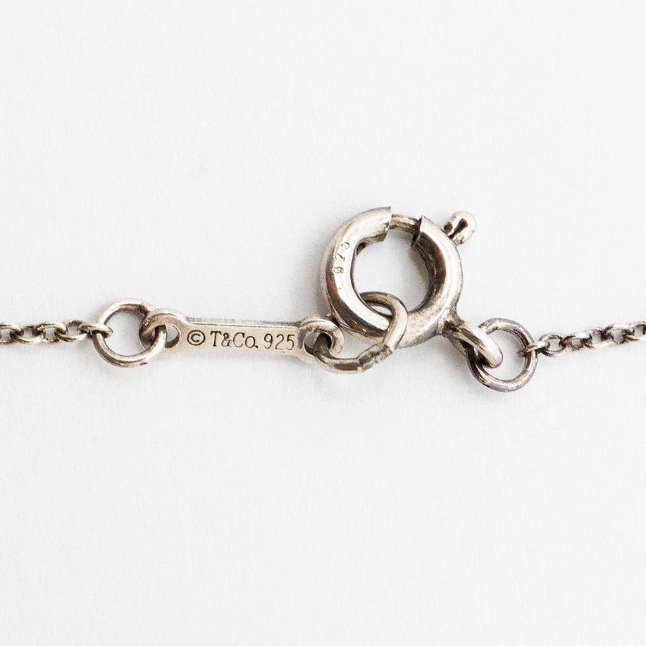 【6jgb0835-k】ティファニー ネックレス テンダネスハート シルバー925【中古】レディース
