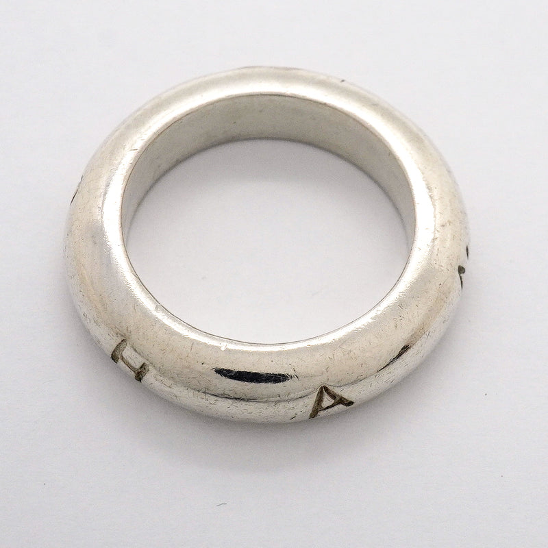 【6jgb0845】シャネル リング シャネルロゴ シルバー925 12.5号【中古】レディース