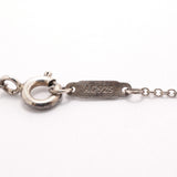 【6jgb0851】ティファニー ネックレス ダブルリターントゥハート シルバー925 ブルー【中古】レディース