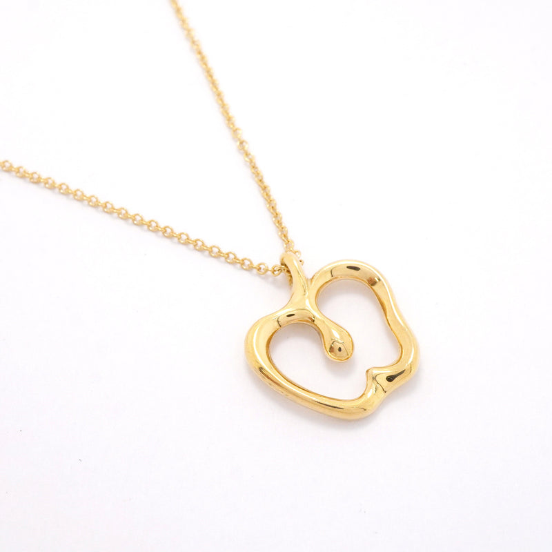 【6jgb0853】ティファニー ネックレス アップル K18YG イエローゴールド【中古】レディース