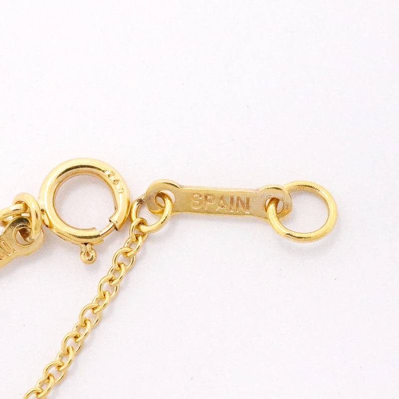 【6jgb0853】ティファニー ネックレス アップル K18YG イエローゴールド【中古】レディース