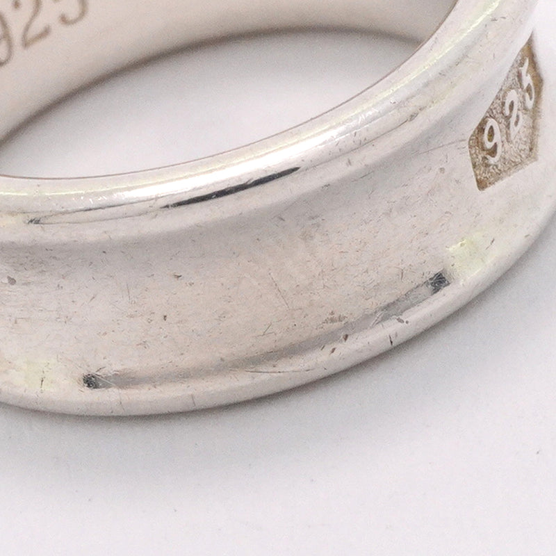 【6jgb0855】ティファニー リング ナロー シルバー925 8.5号【中古】レディース