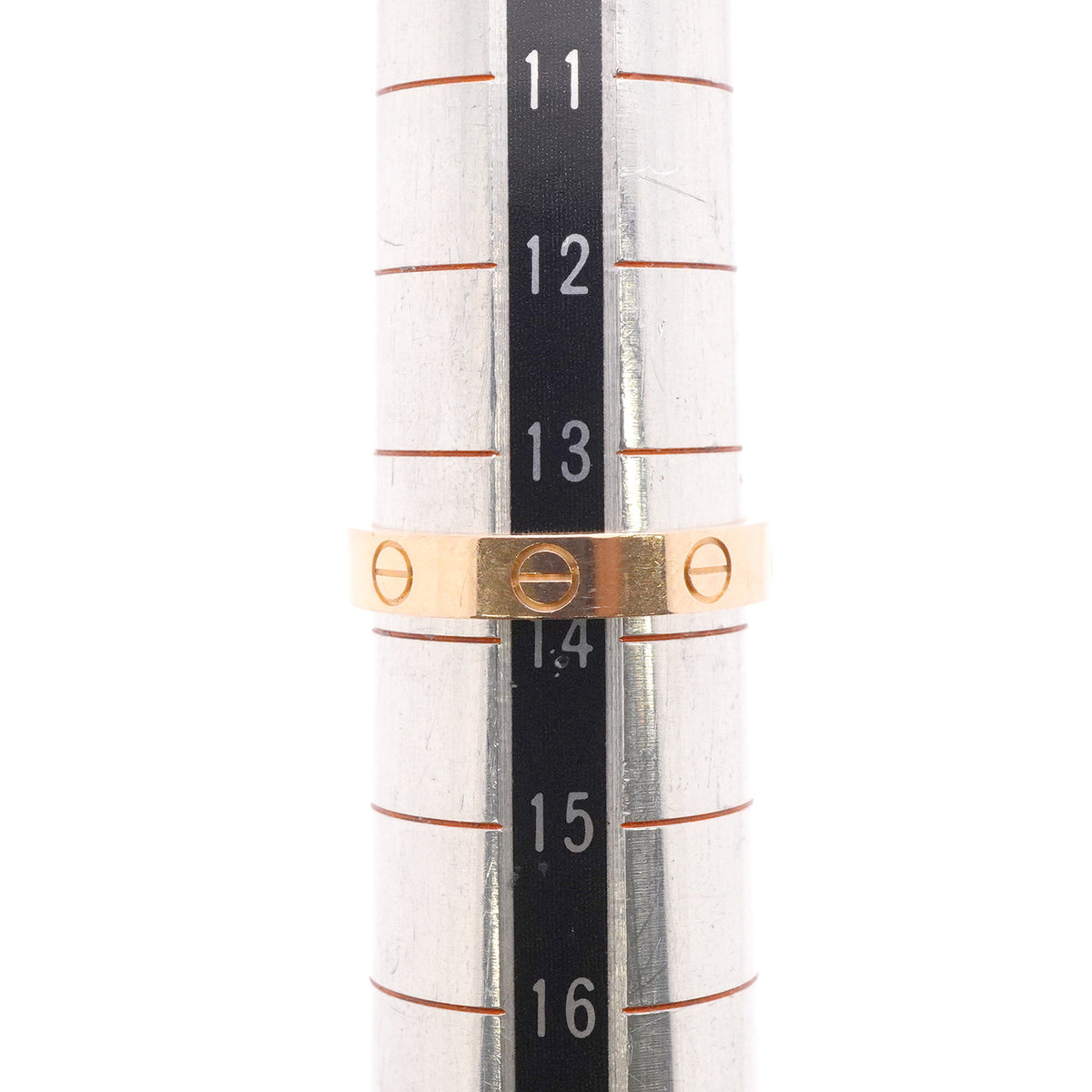 【6jgb0856】カルティエ リング ミニラブ K18PG ピンクゴールド ＃54【中古】レディース
