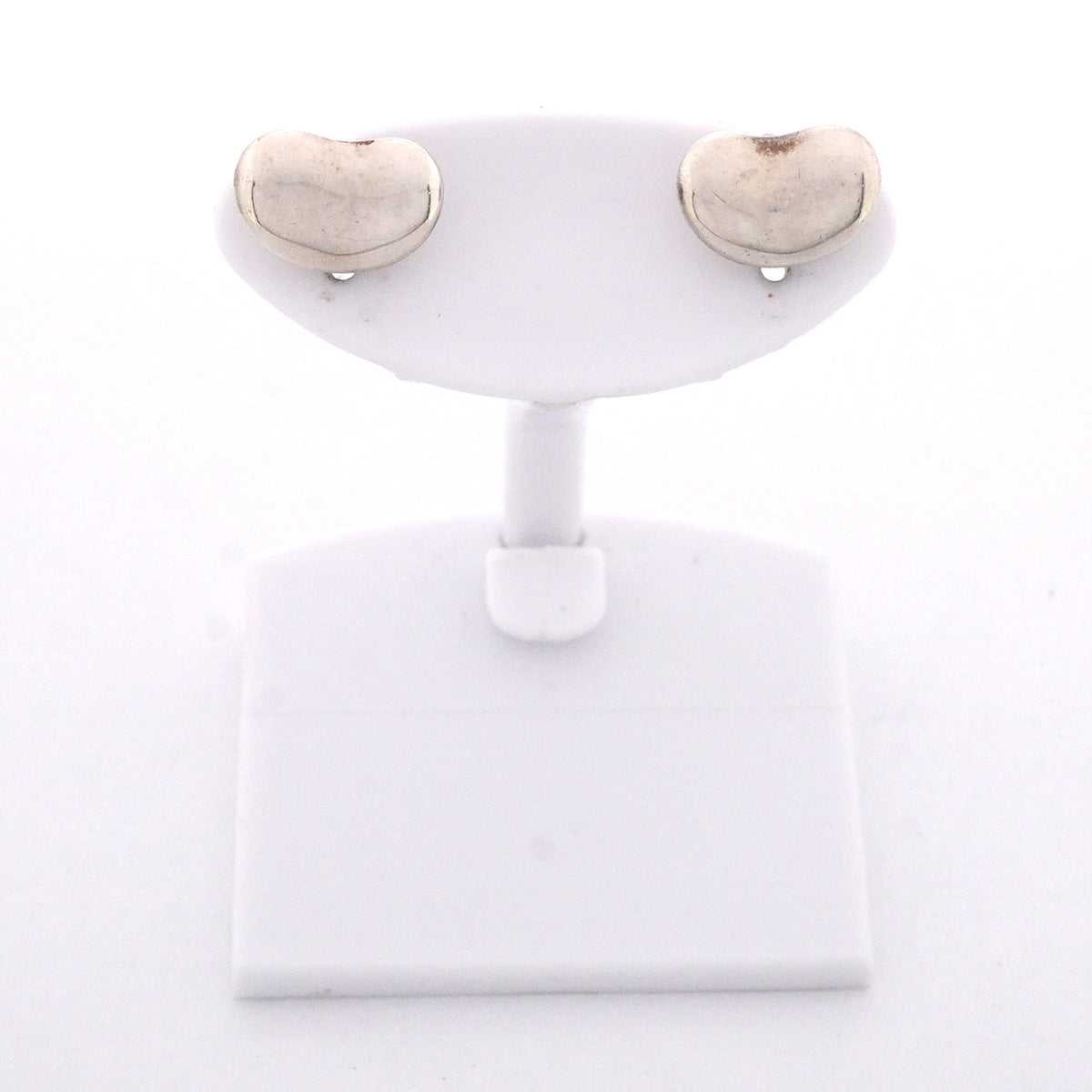 【6jgb0858】ティファニー ピアス ビーン シルバー925【中古】レディース