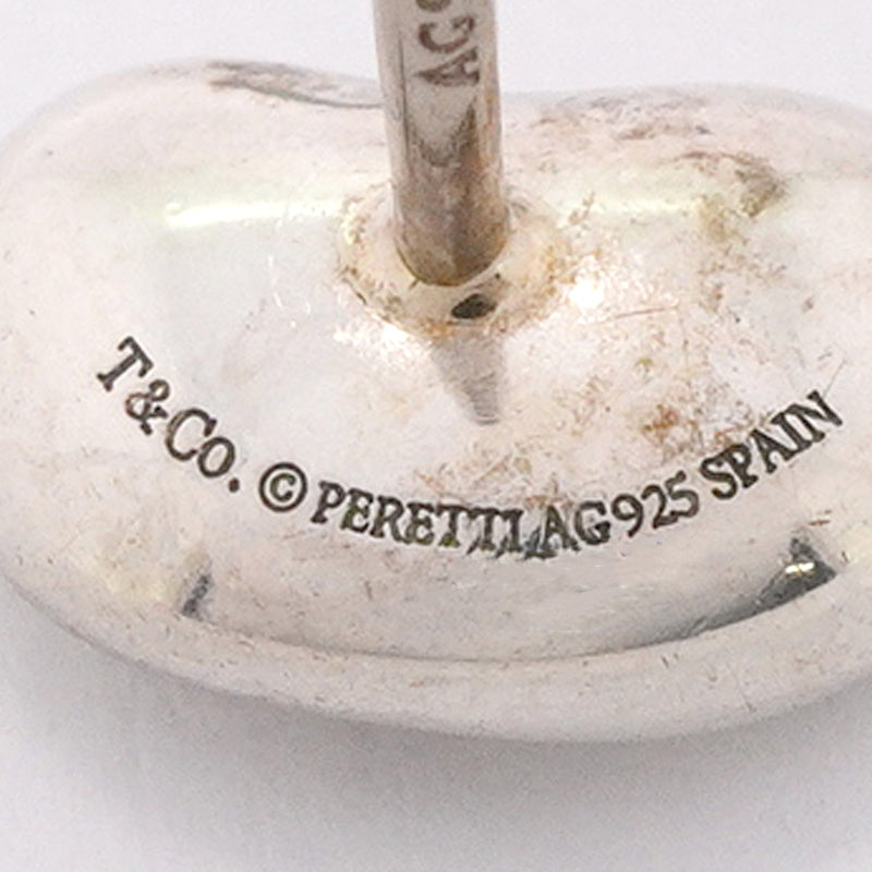 【6jgb0858】ティファニー ピアス ビーン シルバー925【中古】レディース