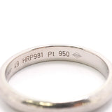 【6jgb0860】カルティエ リング Cドゥ Pt950 プラチナ ＃49【中古】レディース