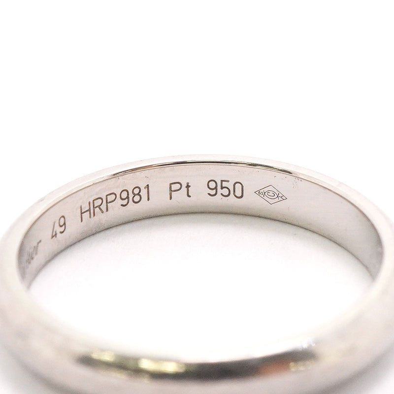 【6jgb0860】カルティエ リング Cドゥ Pt950 プラチナ ＃49【中古】レディース
