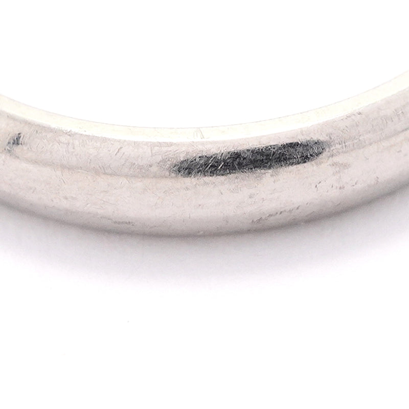 【6jgb0860】カルティエ リング Cドゥ Pt950 プラチナ ＃49【中古】レディース