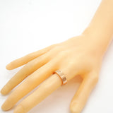 【6jgb0864】カルティエ リング ラブ 3PD K18PG ピンクゴールド ダイヤモンド ＃54【中古】レディース