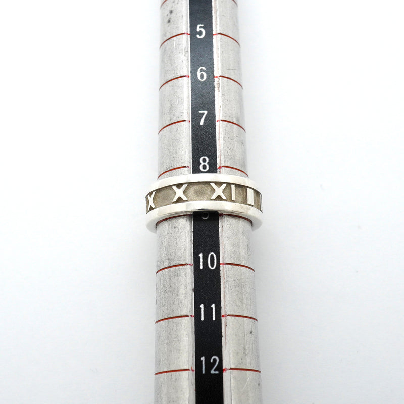 【6jgb0865】ティファニー リング アトラス シルバー925 9号【中古】レディース