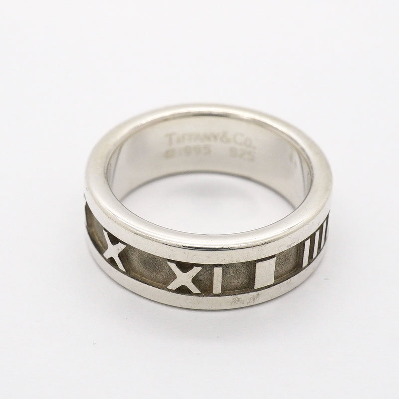 【6jgb0865】ティファニー リング アトラス シルバー925 9号【中古】レディース