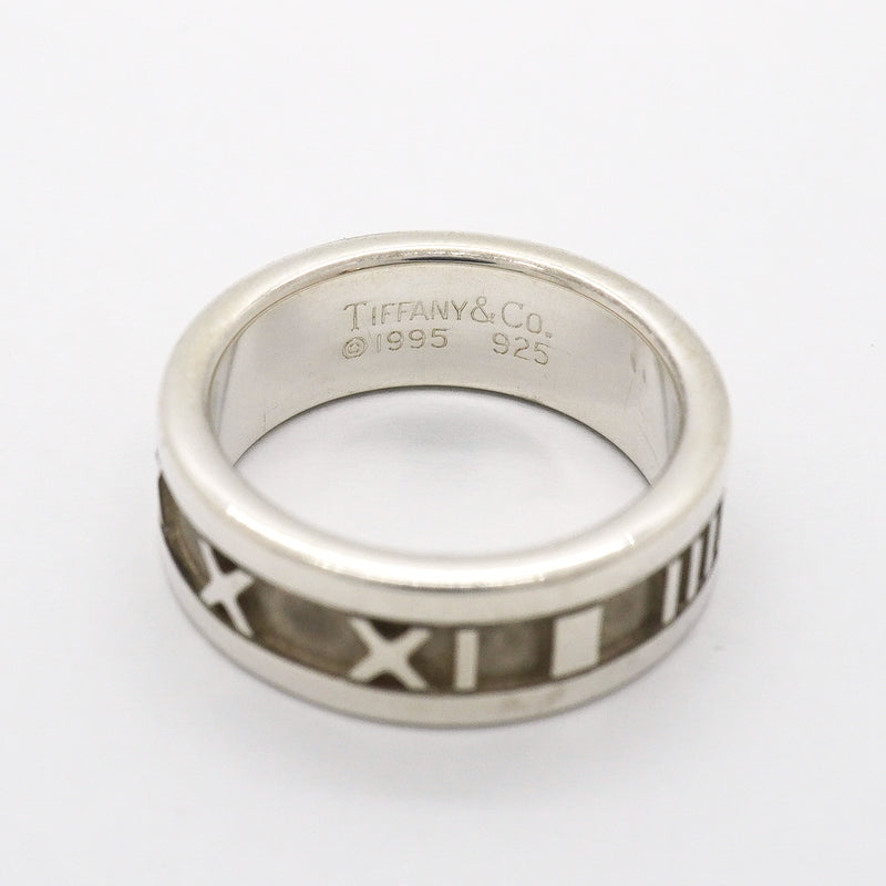 【6jgb0865】ティファニー リング アトラス シルバー925 9号【中古】レディース