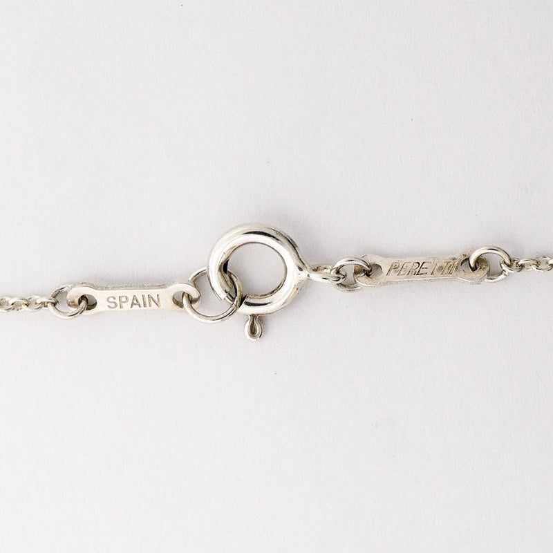 【6jgb0867】ティファニー ネックレス イニシャルT シルバー925【中古】レディース
