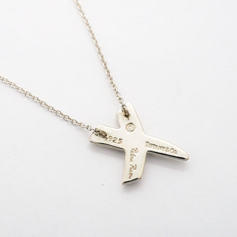 【6jgb0868】ティファニー ネックレス キス シルバー925【中古】レディース