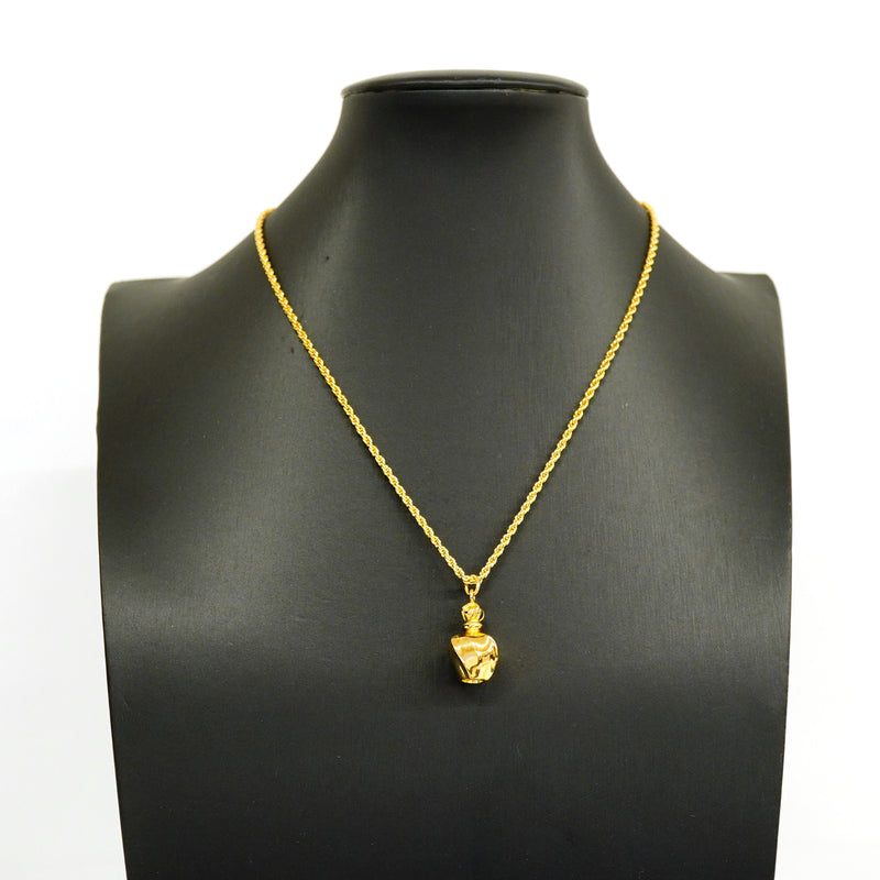 【6jgb0869】クリスチャンディオール ネックレス GPメッキ ゴールド【中古】レディース