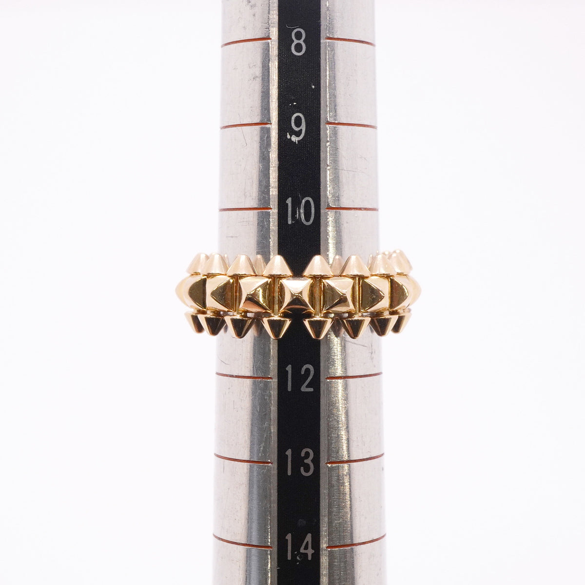 【6jgb0871】カルティエ リング クラッシュ K18PG ピンクゴールド ＃51【中古】レディース