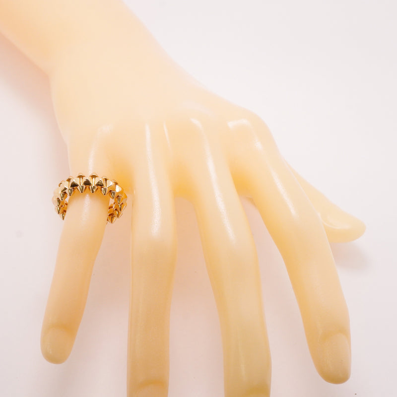 【6jgb0871】カルティエ リング クラッシュ K18PG ピンクゴールド ＃51【中古】レディース
