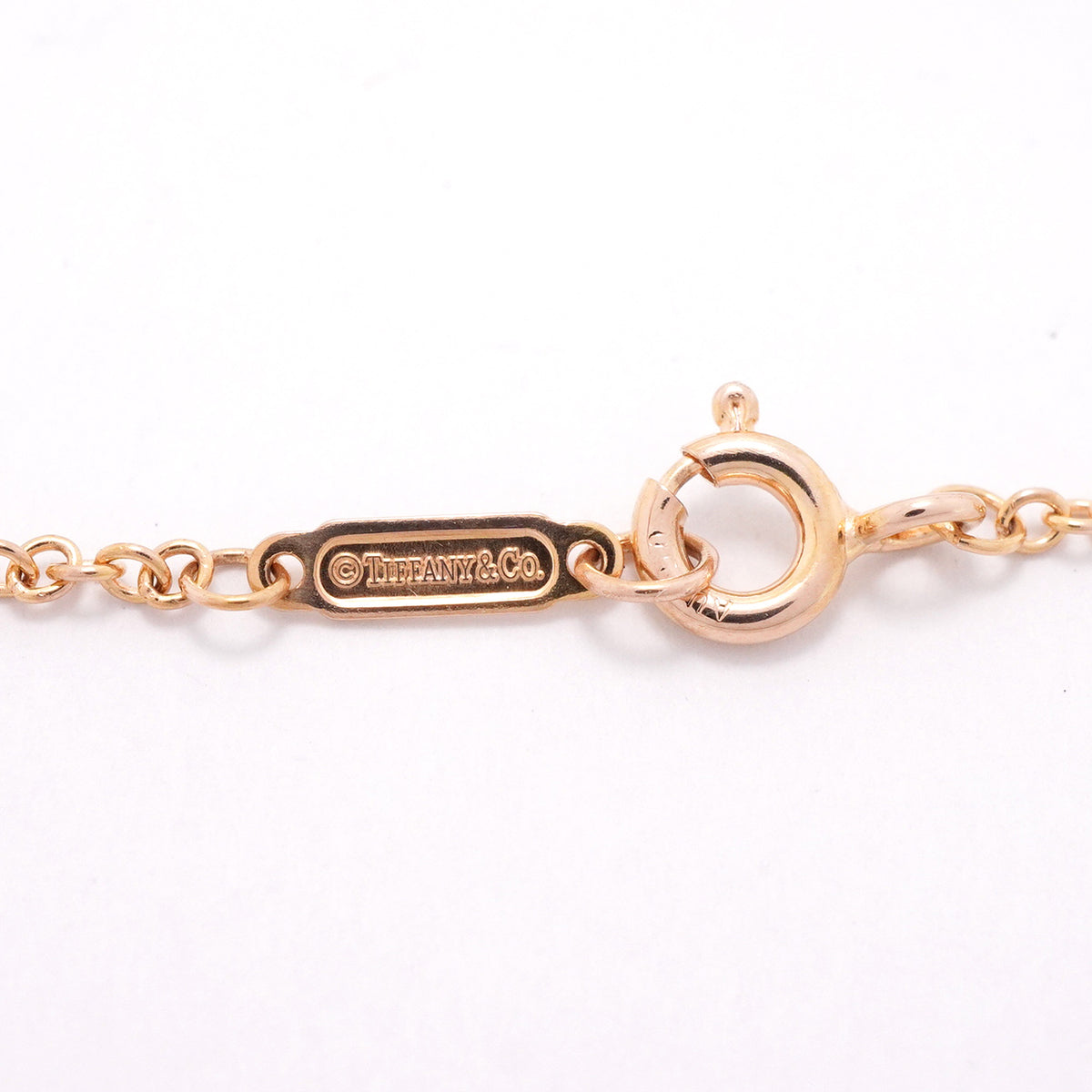 【6jgb0874】ティファニー ブレスレット アトラス ピアスド 3PD K18PG ピンクゴールド ダイヤモンド【中古】レディース