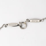 【6jgb0878】ティファニー ネックレス バイザヤード 1PD Pt950 プラチナ ダイヤモンド【中古】レディース