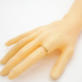 【6jgb0882】カルティエ リング クラシック K18YG イエローゴールド ＃58【中古】メンズ