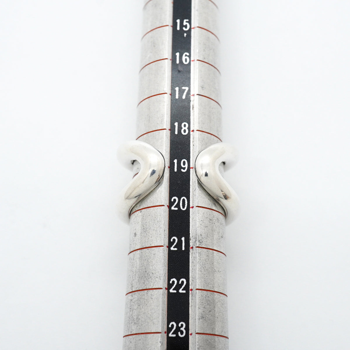 【6jgb0887】エルメス リング オスモズGM シルバー925 ＃59【中古】メンズ