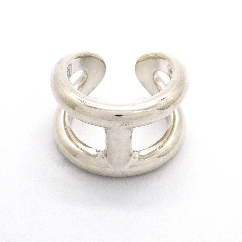 【6jgb0887】エルメス リング オスモズGM シルバー925 ＃59【中古】メンズ