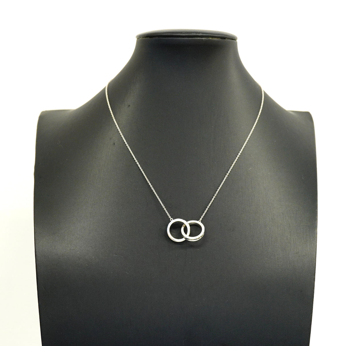 【6jgb0905-k】ティファニー ネックレス 1837/インターロッキング シルバー925【中古】レディース