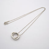 【6jgb0905-k】ティファニー ネックレス 1837/インターロッキング シルバー925【中古】レディース