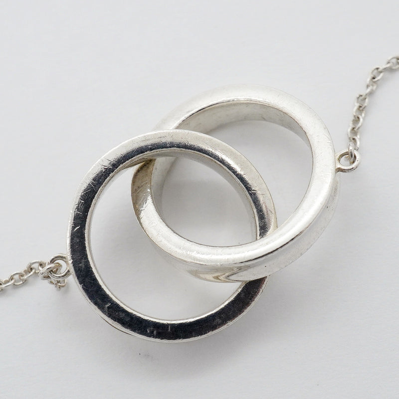 【6jgb0905-k】ティファニー ネックレス 1837/インターロッキング シルバー925【中古】レディース