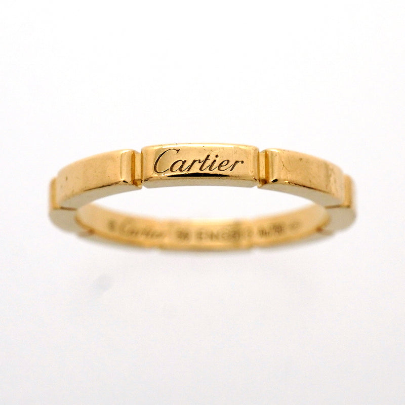 【6jgb0913】カルティエ リング マイヨンパンテール K18YG イエローゴールド ＃59【中古】メンズ