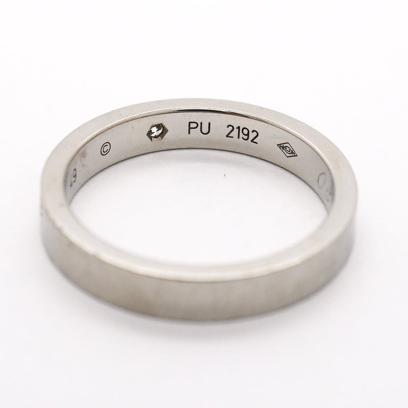 【6jgb0915】カルティエ リング Cドゥ 2PD Pt950 プラチナ ダイヤモンド ＃49【中古】レディース