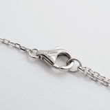 【6jgb0916】カルティエ ネックレス ダムール SM/1PD K18WG ホワイトゴールド ダイヤモンド【中古】レディース