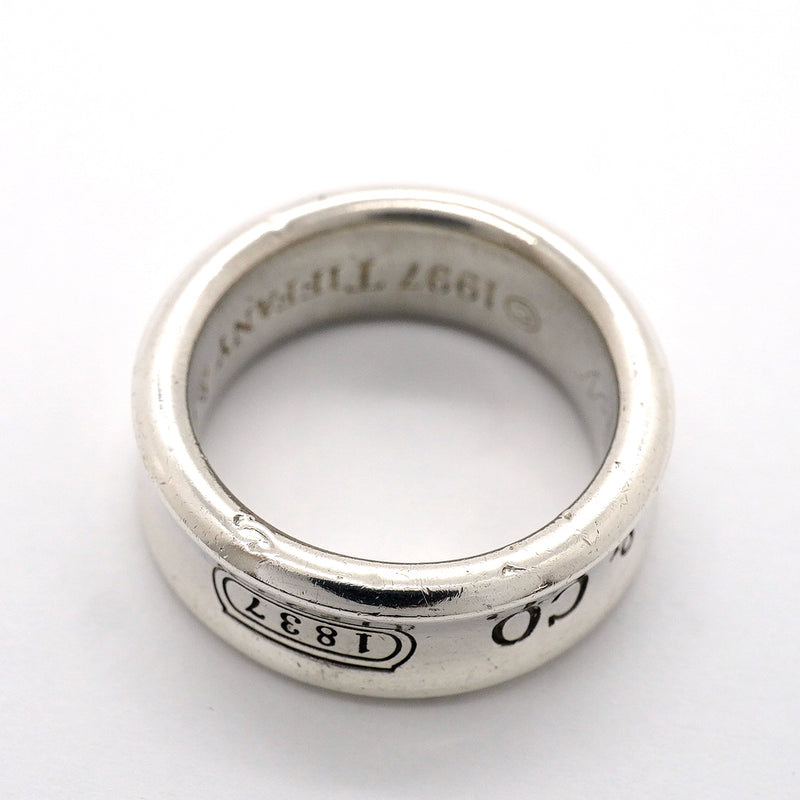 【6jgb0917】ティファニー リング ナロー シルバー925 9.5号【中古】レディース