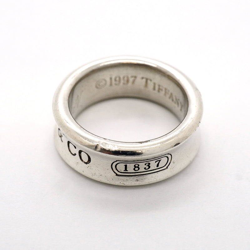 【6jgb0917】ティファニー リング ナロー シルバー925 9.5号【中古】レディース