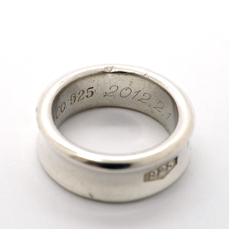 【6jgb0917】ティファニー リング ナロー シルバー925 9.5号【中古】レディース