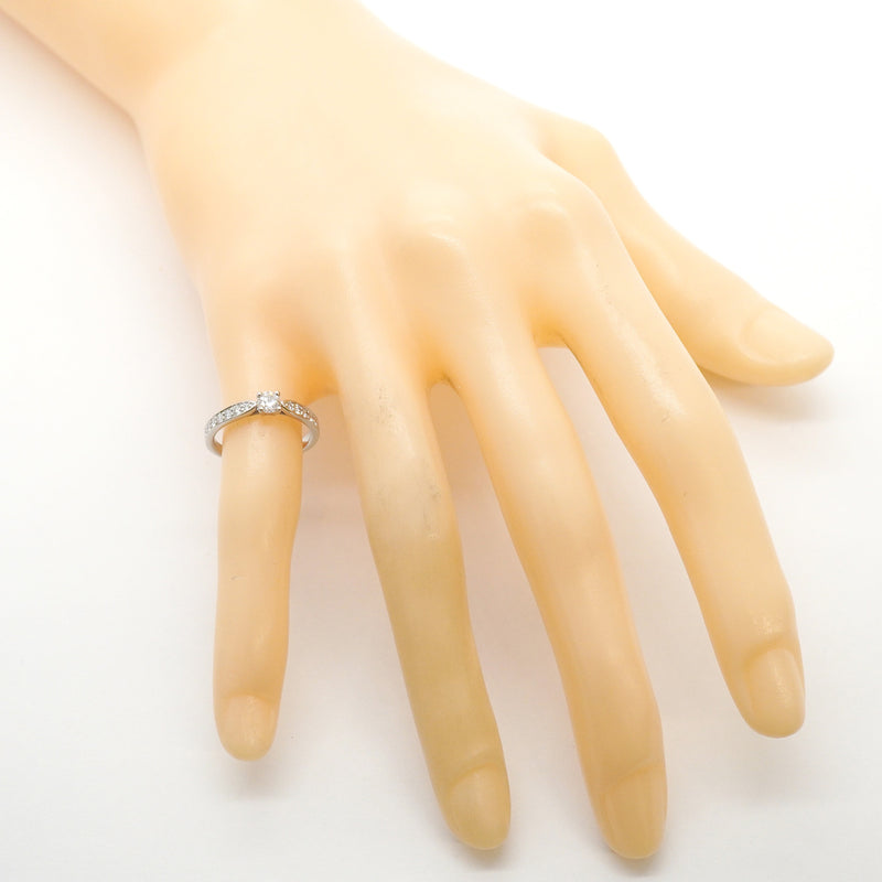 【6jhb0014】ティファニー リング ハーモニー Pt950 プラチナ ダイヤモンド 0.19ct 6.5号【中古】レディース
