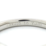 【6jhb0014】ティファニー リング ハーモニー Pt950 プラチナ ダイヤモンド 0.19ct 6.5号【中古】レディース