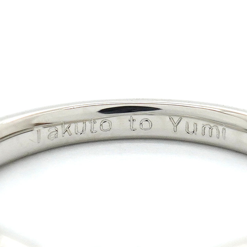 【6jhb0014】ティファニー リング ハーモニー Pt950 プラチナ ダイヤモンド 0.19ct 6.5号【中古】レディース