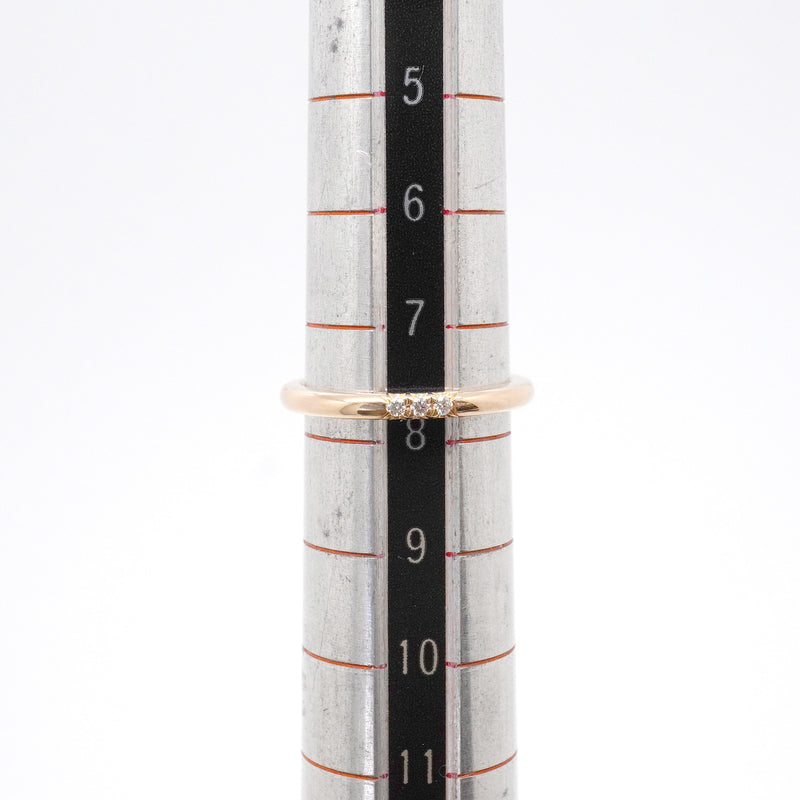 【6jhb0024】ティファニー リング フォーエバー 3PD K18PG ピンクゴールド ダイヤモンド 7.5号【中古】レディース