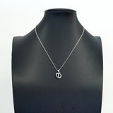 【6jhb0034-k】ティファニー ネックレス オープンウェーブ シルバー925【中古】レディース