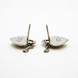 【6jhb0045】ティファニー ピアス ハートロック/キー シルバー925【中古】レディース