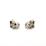 【6jhb0045】ティファニー ピアス ハートロック/キー シルバー925【中古】レディース