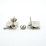 【6jhb0045】ティファニー ピアス ハートロック/キー シルバー925【中古】レディース