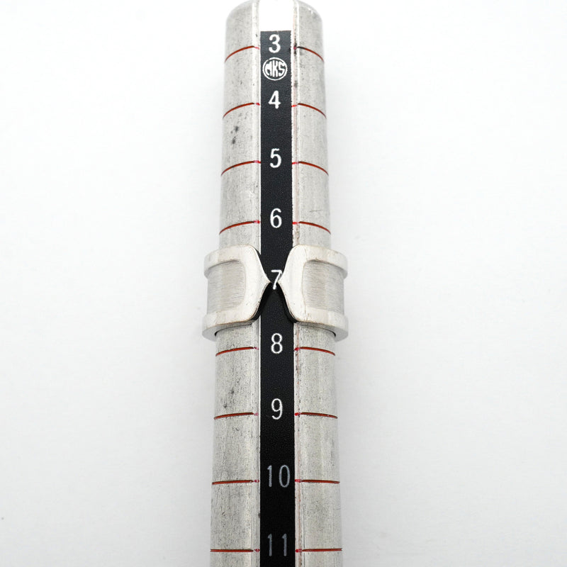 【6jhb0046】カルティエ リング C2 K18WG ホワイトゴールド ＃47【中古】レディース