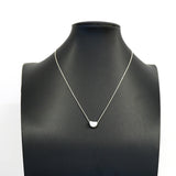 【6jhb0057-k】ティファニー ネックレス ビーン シルバー925【中古】レディース