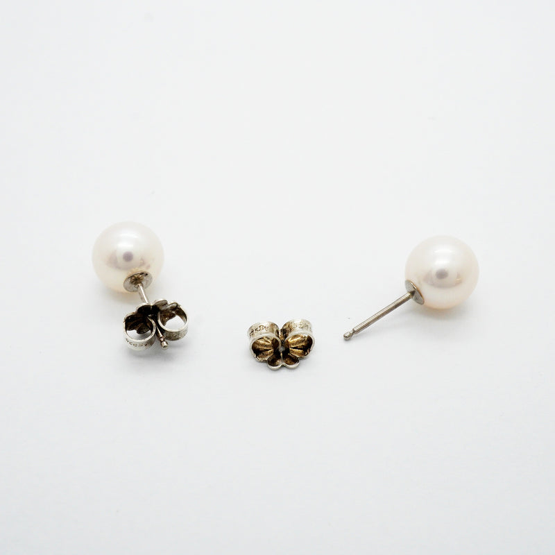 【6jhb0058-k】ティファニー ピアス ジーグフェルドコレクション シルバー925 パール【中古】レディース