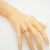 【6jhb0060】ティファニー リング ロック フルダイヤ K18WG ホワイトゴールド ダイヤモンド 0.36ct 8.5号【中古】レディース