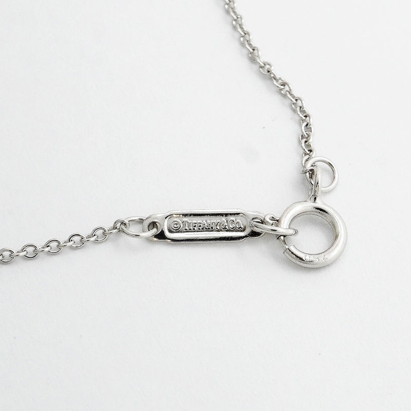 【6jhb0062】ティファニー ネックレス トリプルインターロッキング 丸型 サークル K18WG ホワイトゴールド K18PG ピンクゴールド ダイヤモンド【中古】レディース