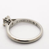 【6jhb0063】カルティエ リング ソリテール 1PD Pt950 プラチナ ダイヤモンド 0.33ct ＃47【中古】レディース
